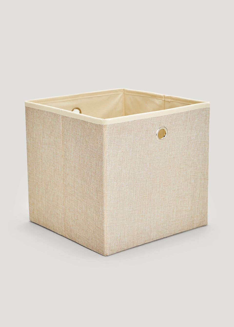 Natural Foldable Storage Box (27cm x 27cm x 27cm)
