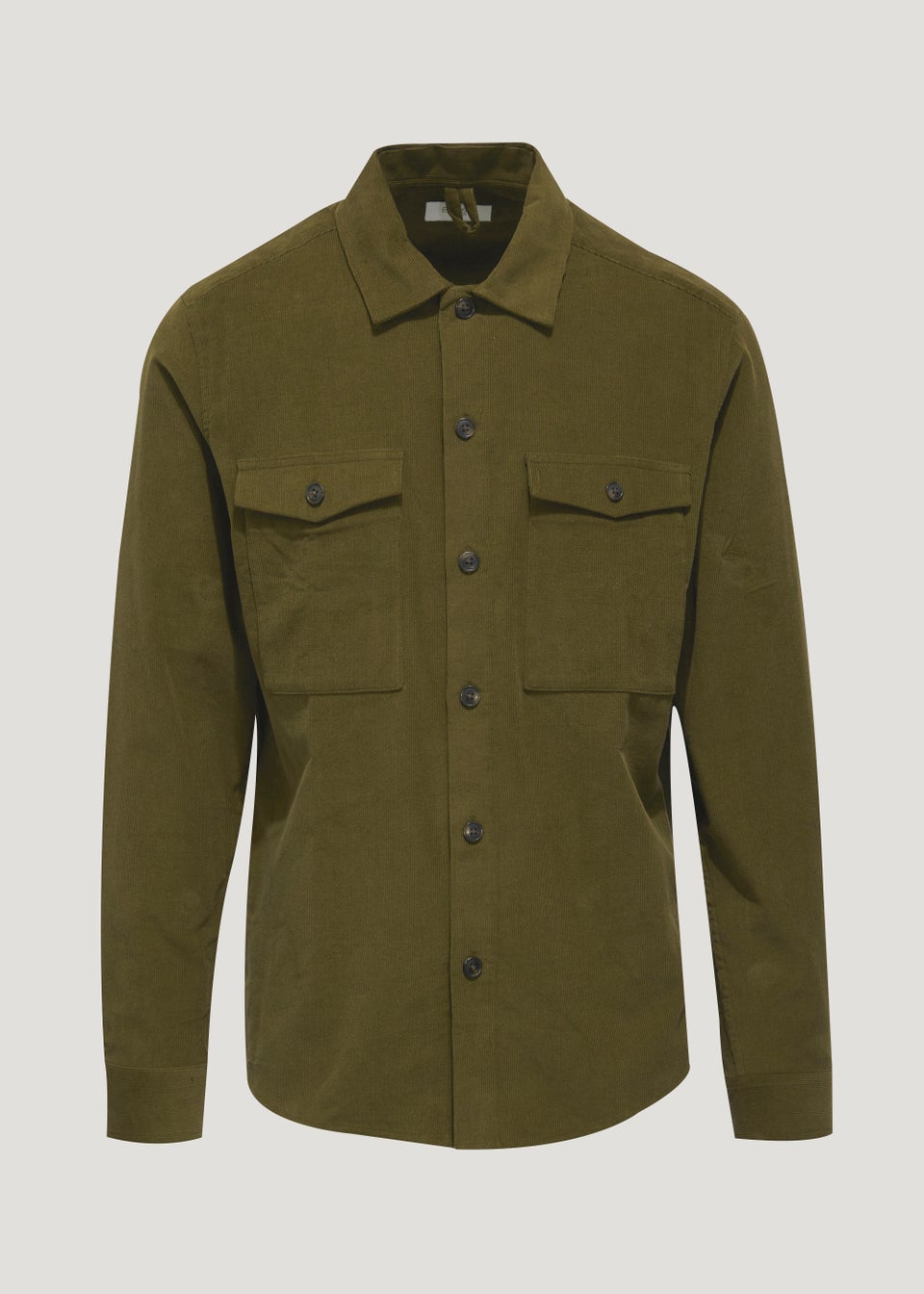 Green Cord Twin Pocket Shirt