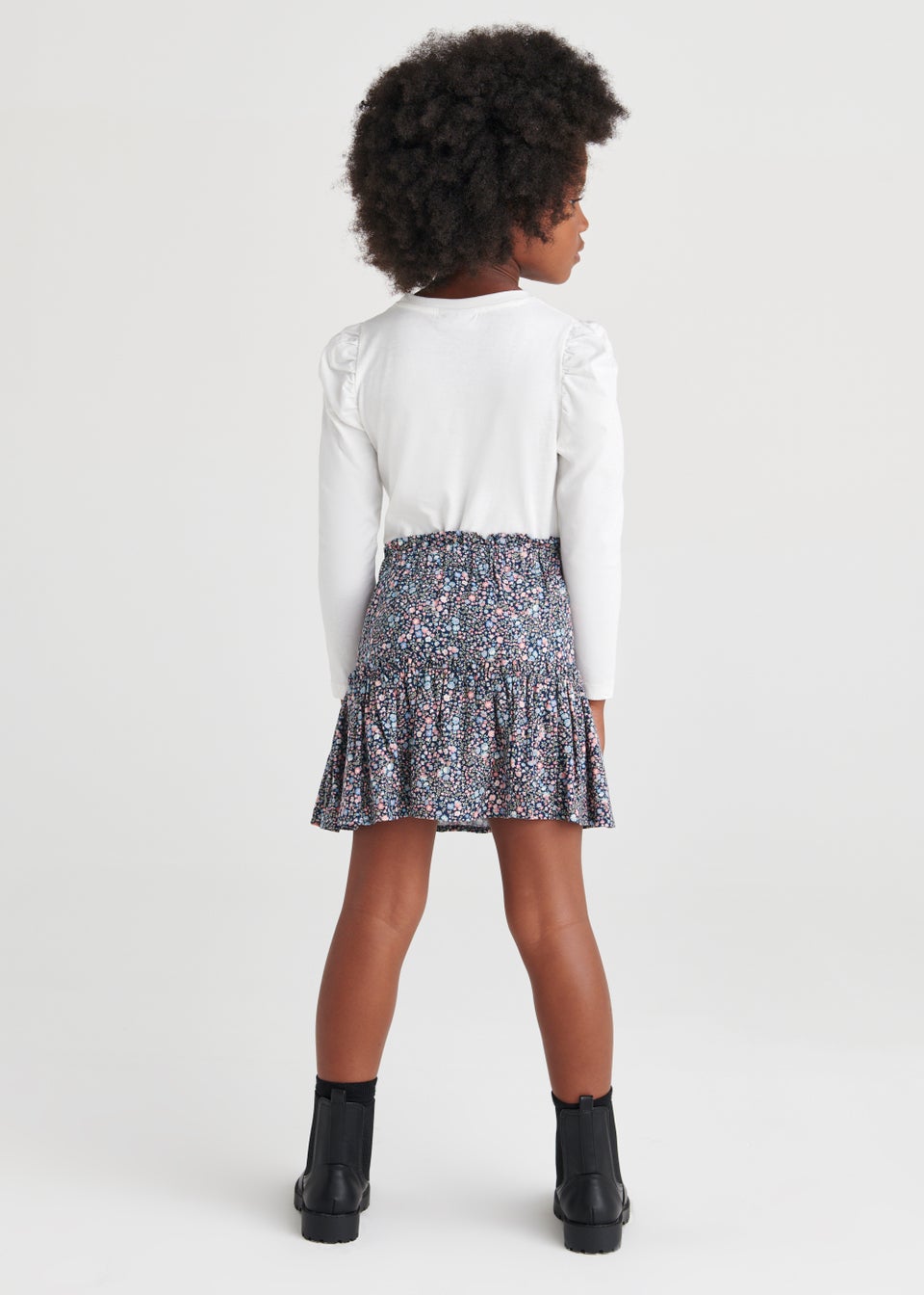 Girls Summer Top & Skirt Set (4-13yrs)