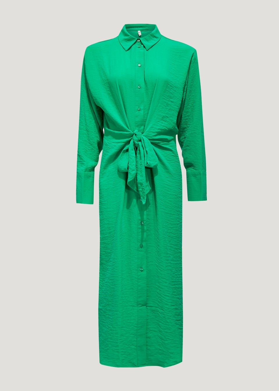 JDY Lara Green Tie Front Dress