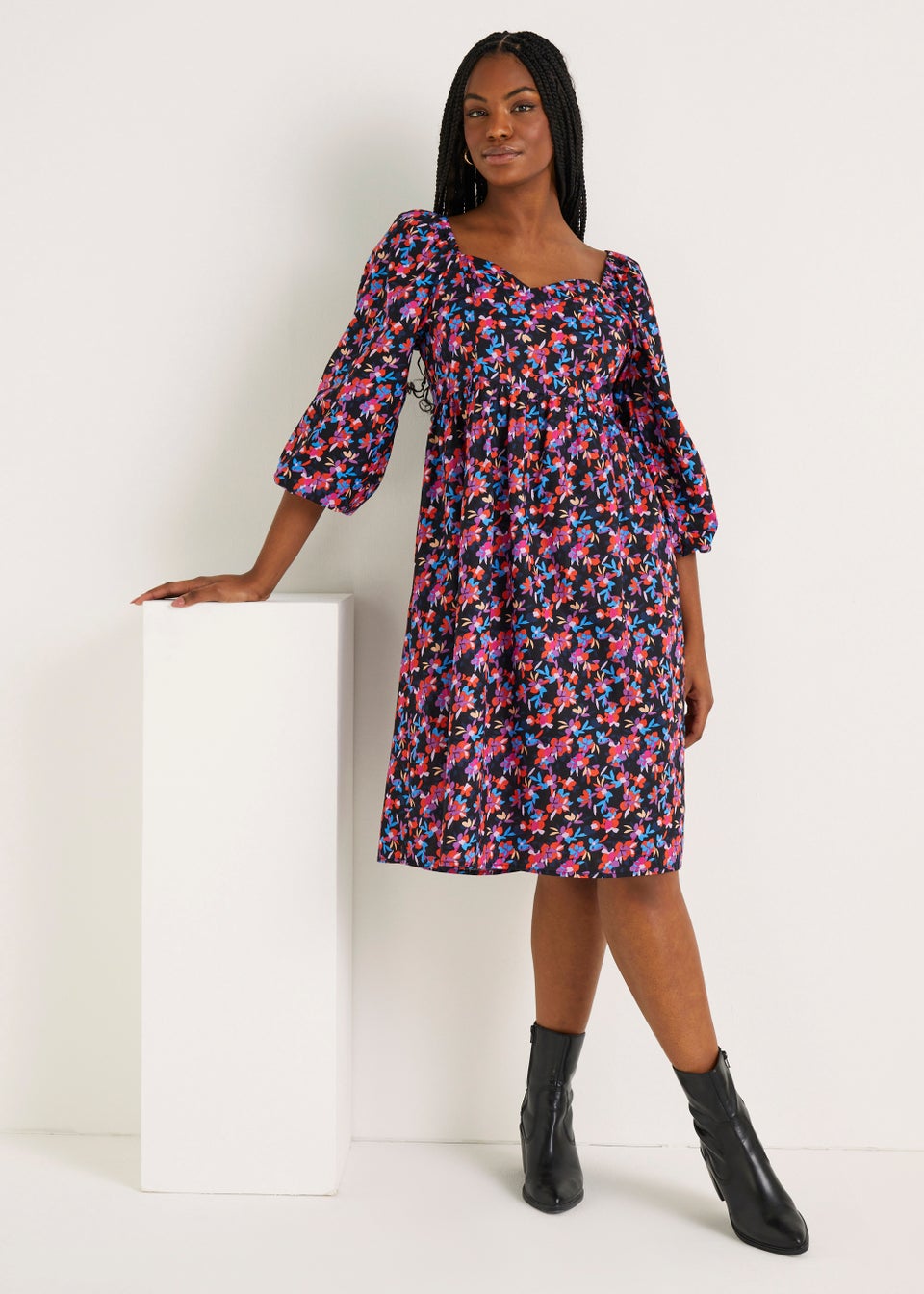 Jdy floral dress sale