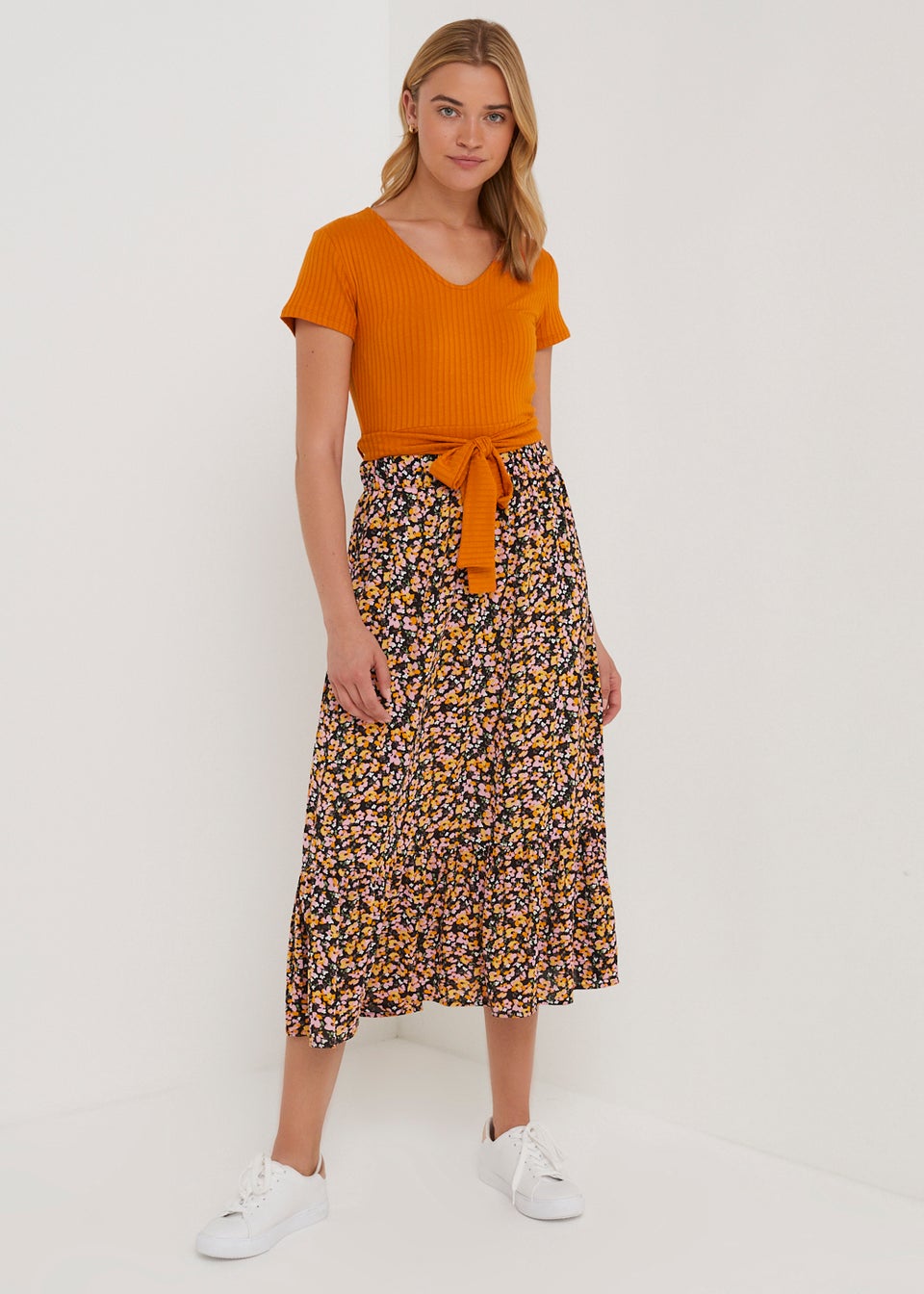 JDY Fransika Orange Top