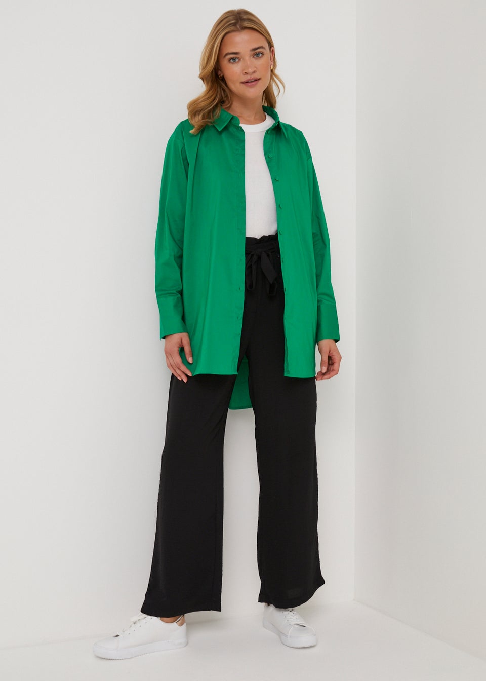 JDY Mio Green Shirt