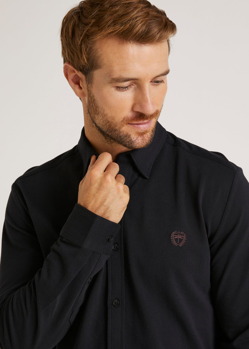 Black Jersey Shirt