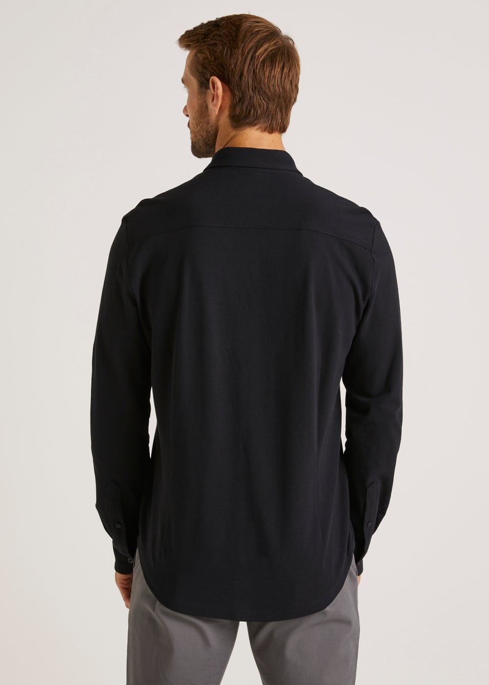 Black Jersey Shirt