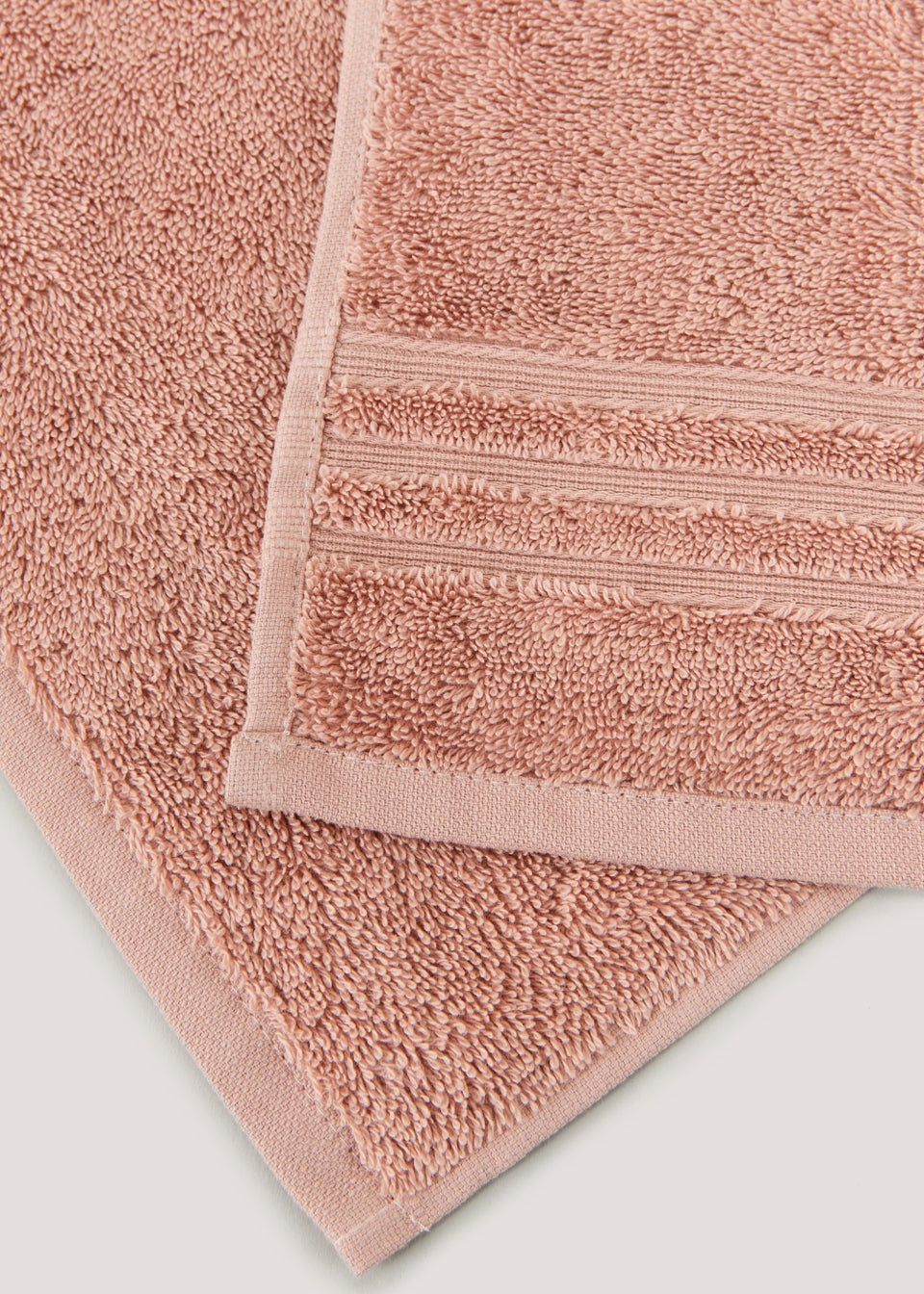 Dusky Pink 100% Egyptian Cotton Towels