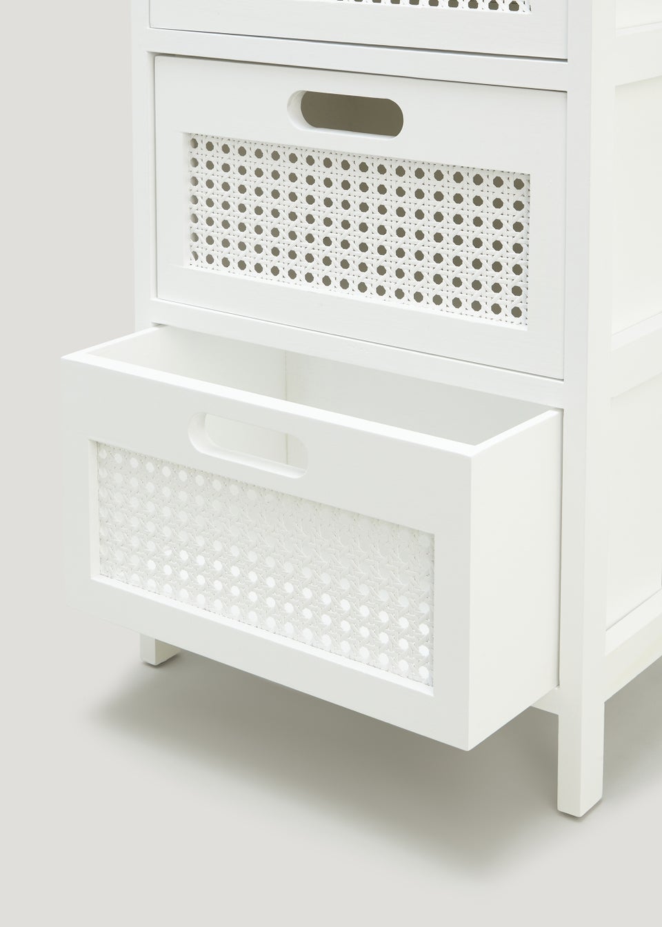 White cane best sale drawers