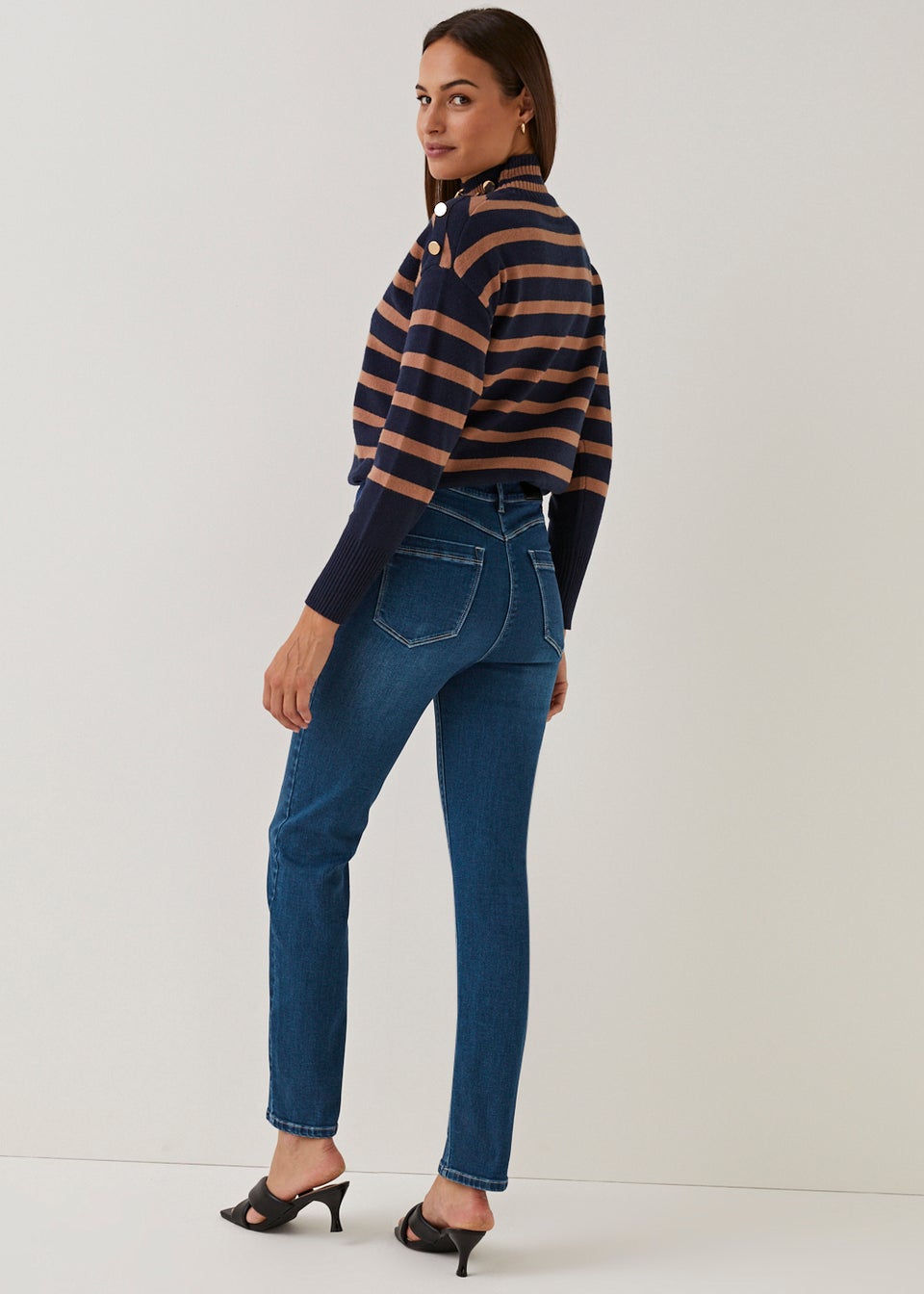 Straight leg jeans matalan discount