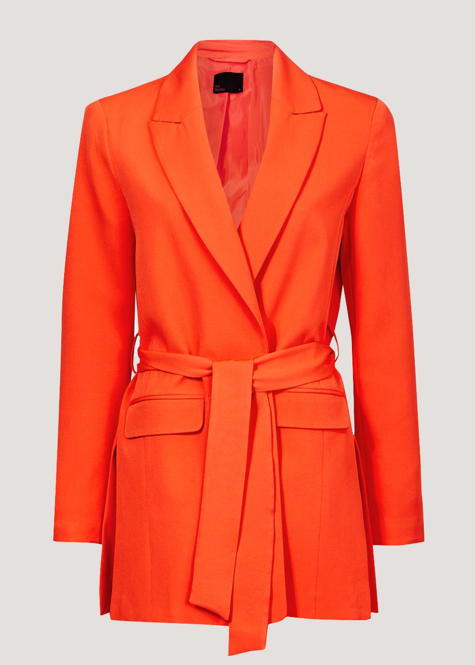 Be Beau Orange Belted Co-Ord Blazer - Matalan
