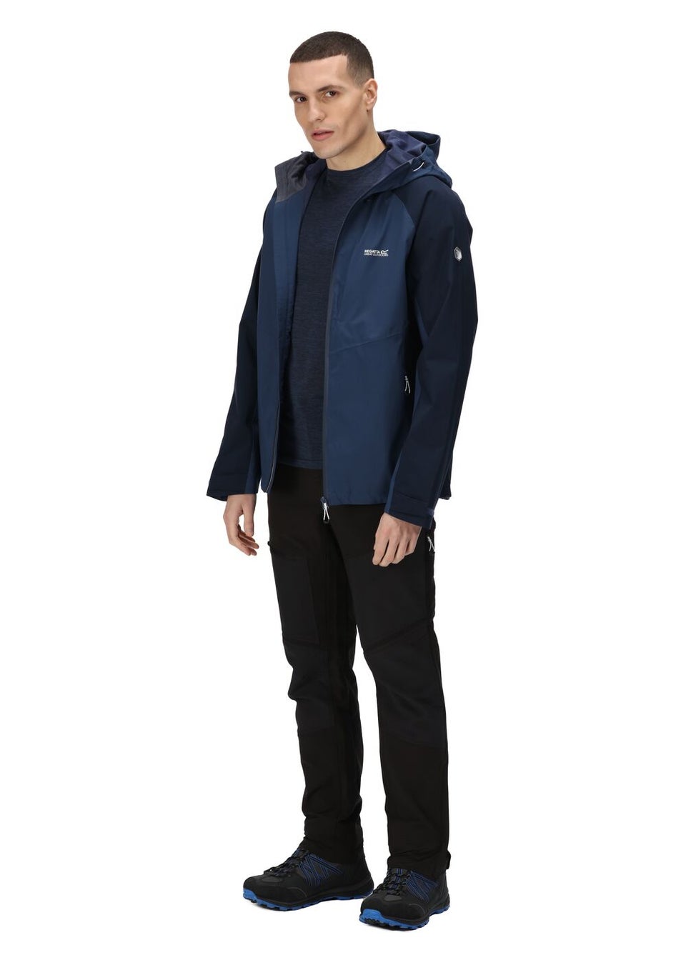 Regatta Britedale Navy Waterproof Jacket Matalan