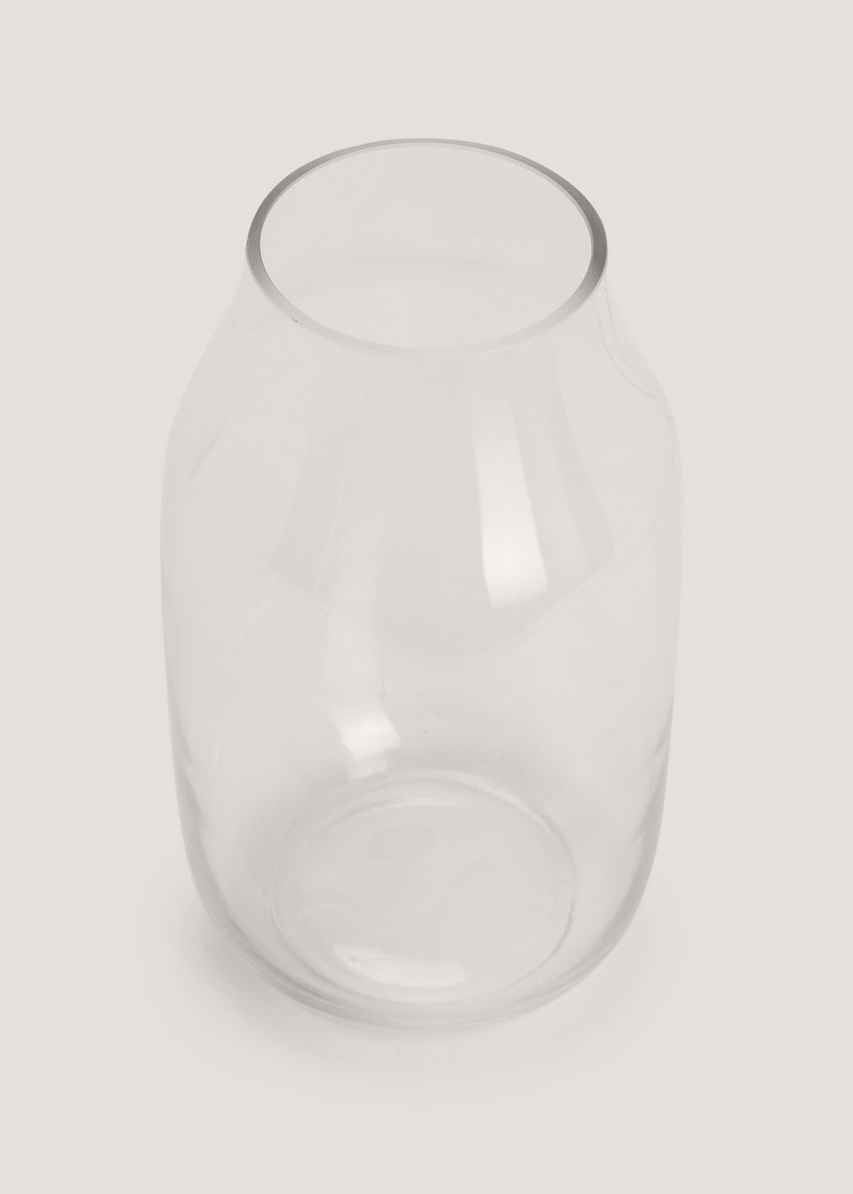 Glass Vase (12cm x 12cm x 25cm)