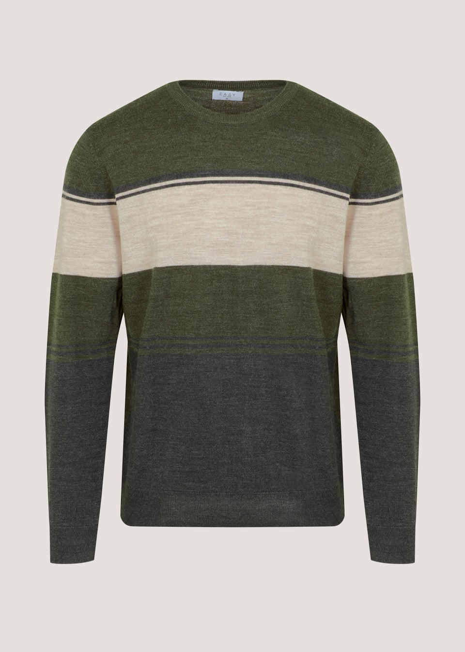 Green Stripe Soft Touch Jumper