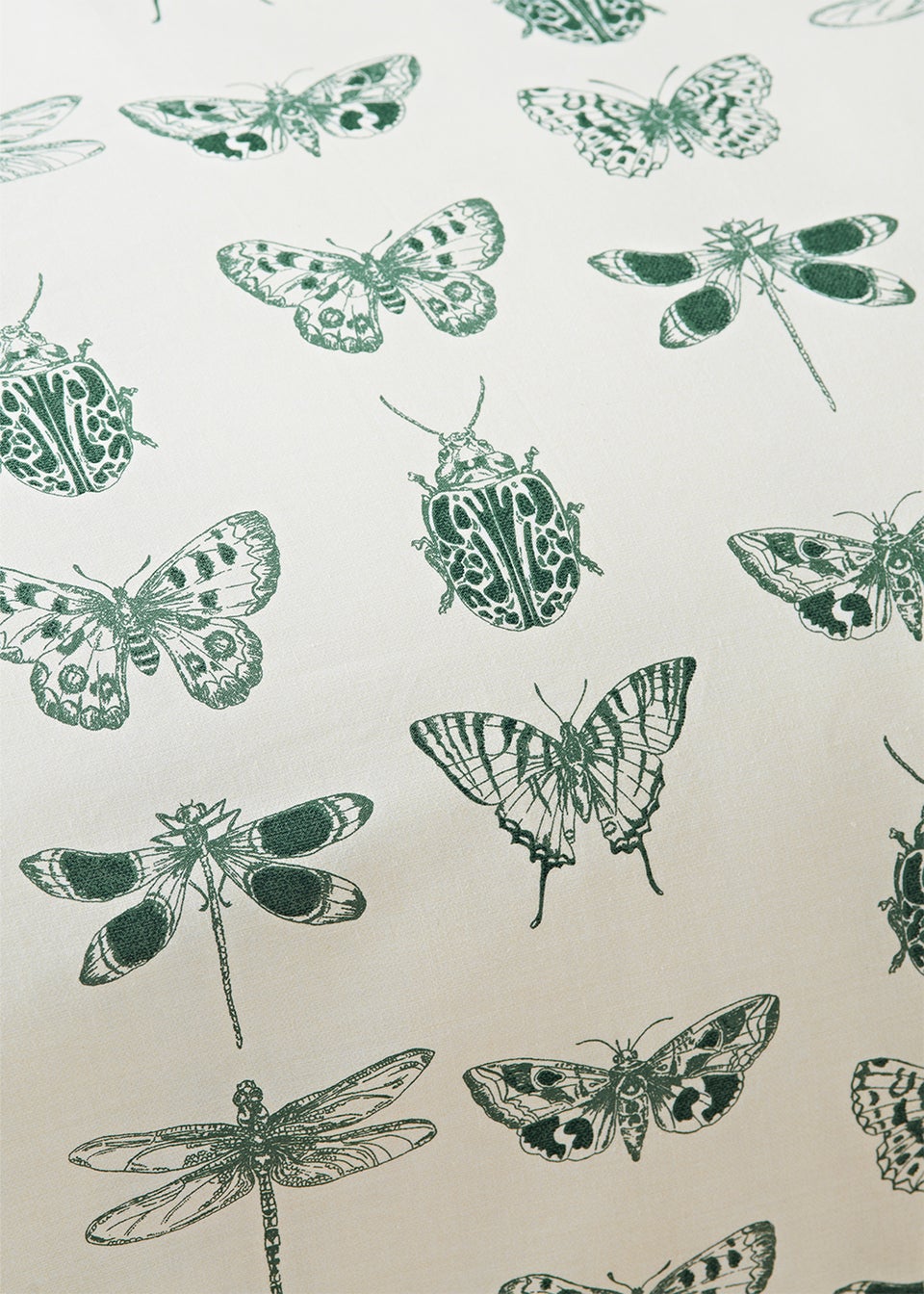 Green Insect Duvet Cover