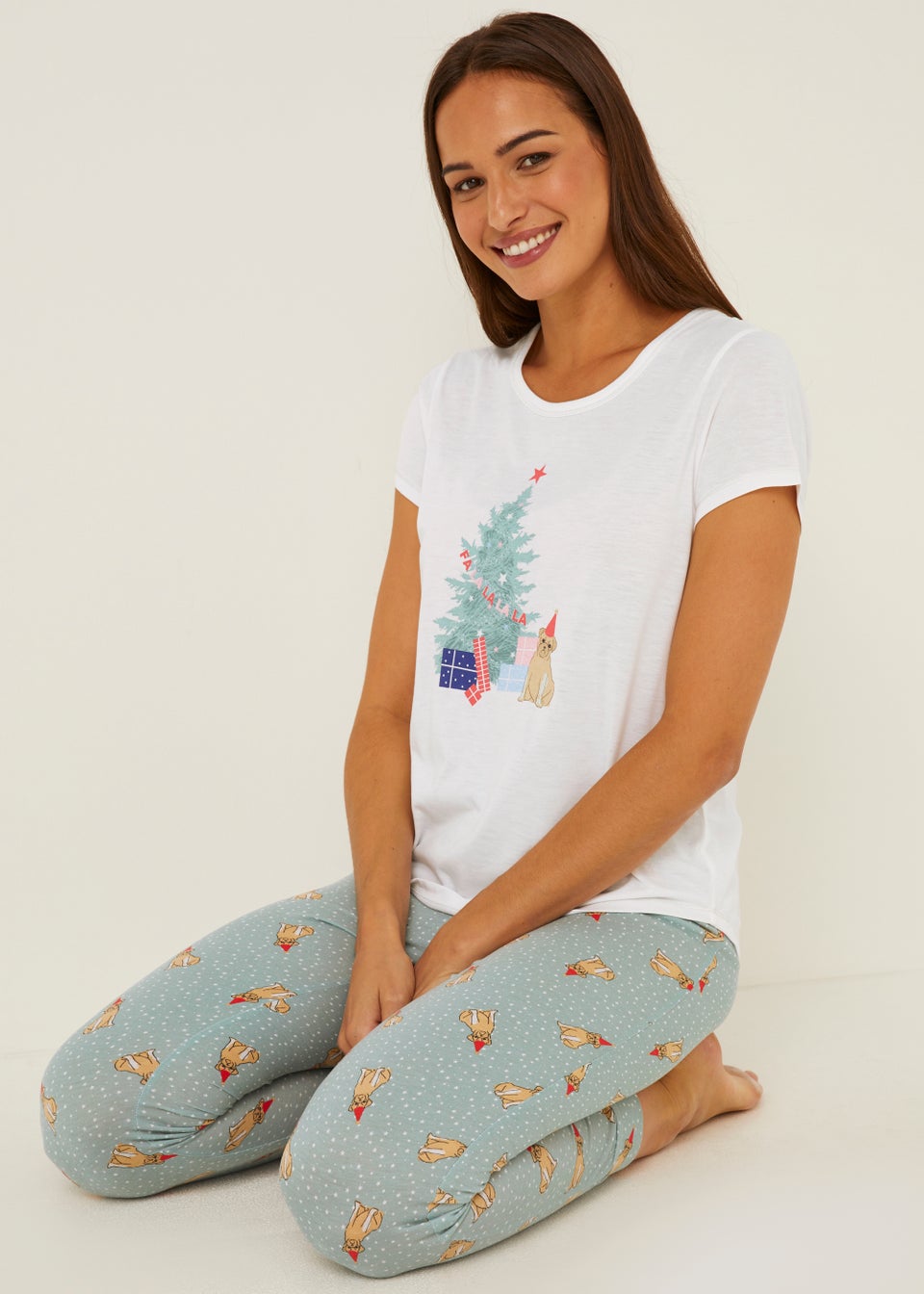 Christmas clearance pug pyjamas