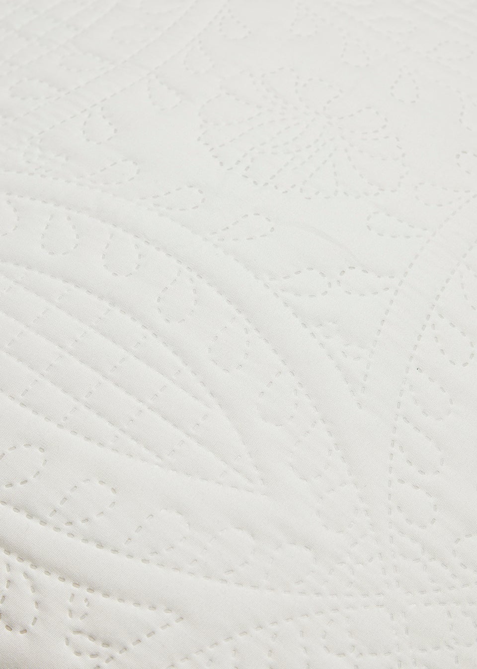 Ivory Pinsonic Cushion (40cm x 40cm) Matalan