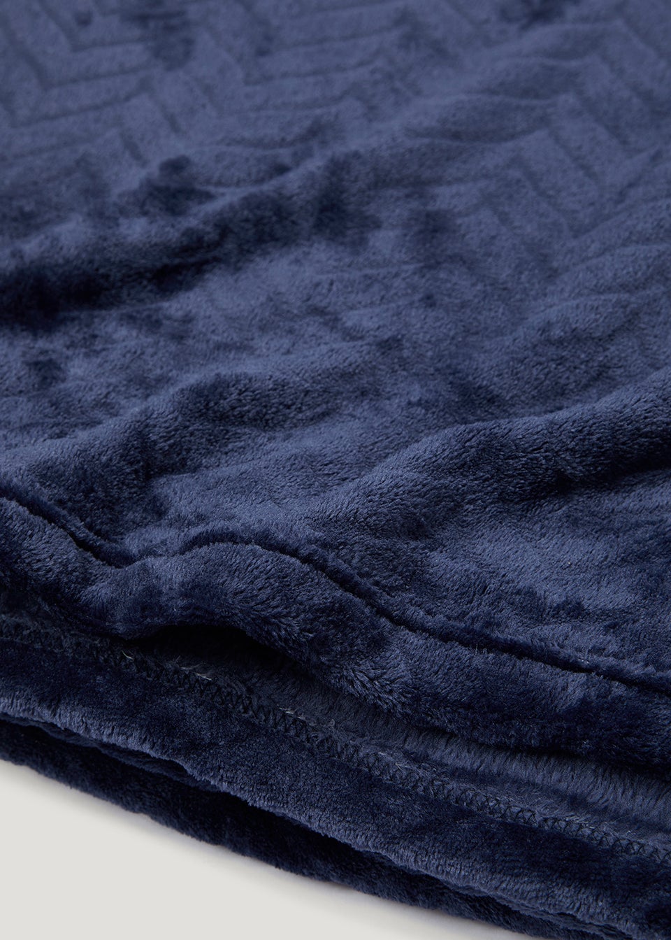 Matalan navy sale throw