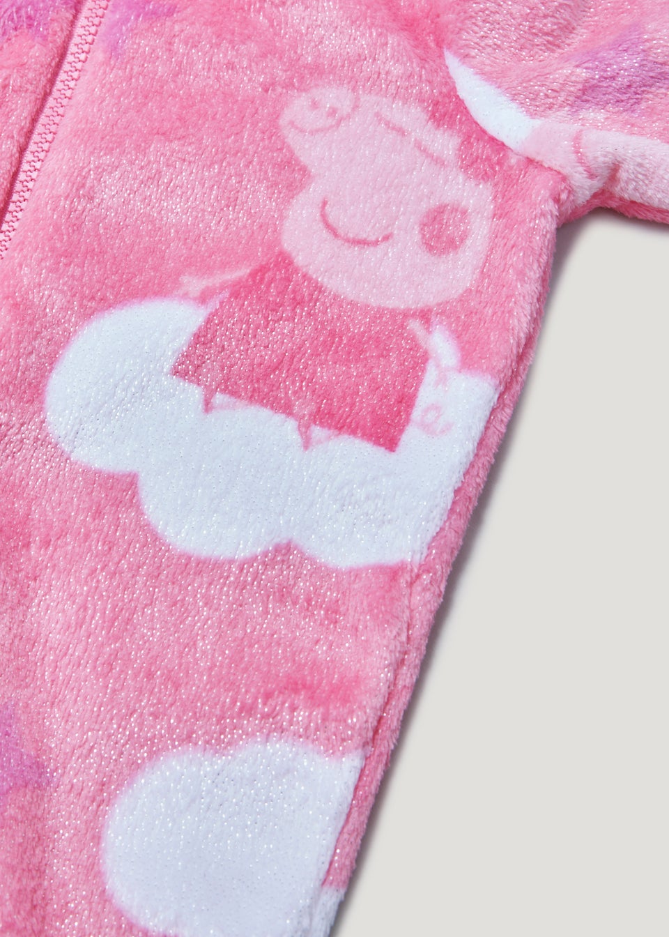 Girls Pink Peppa Pig Onesie 9mths 5yrs Matalan