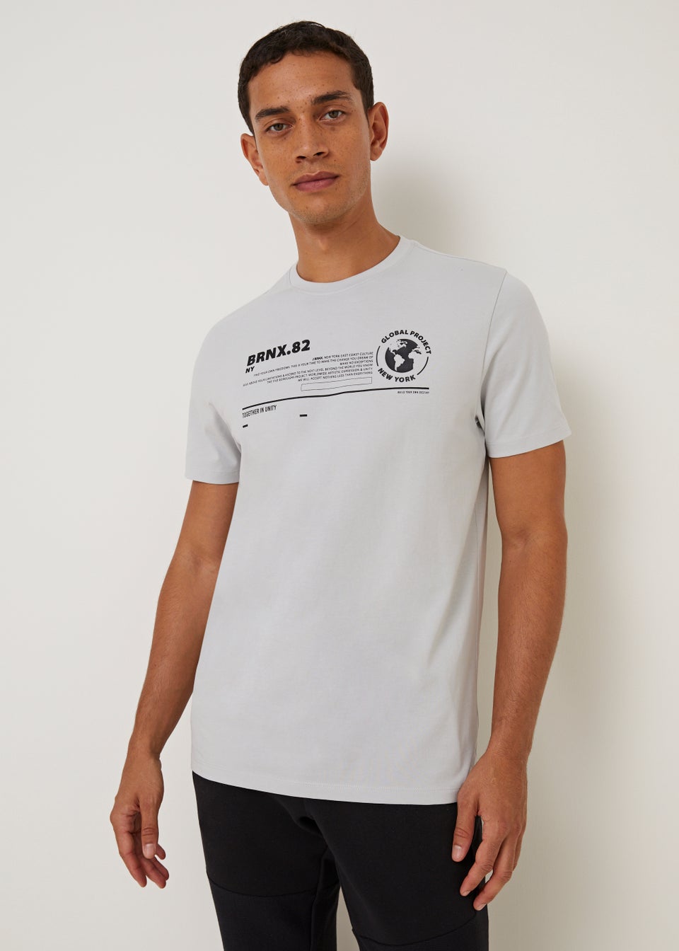 US Athletic Grey Bronx T-Shirt