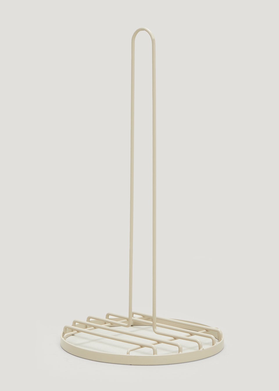 Taupe Wire Kitchen Roll Holder (16cm x 31cm)