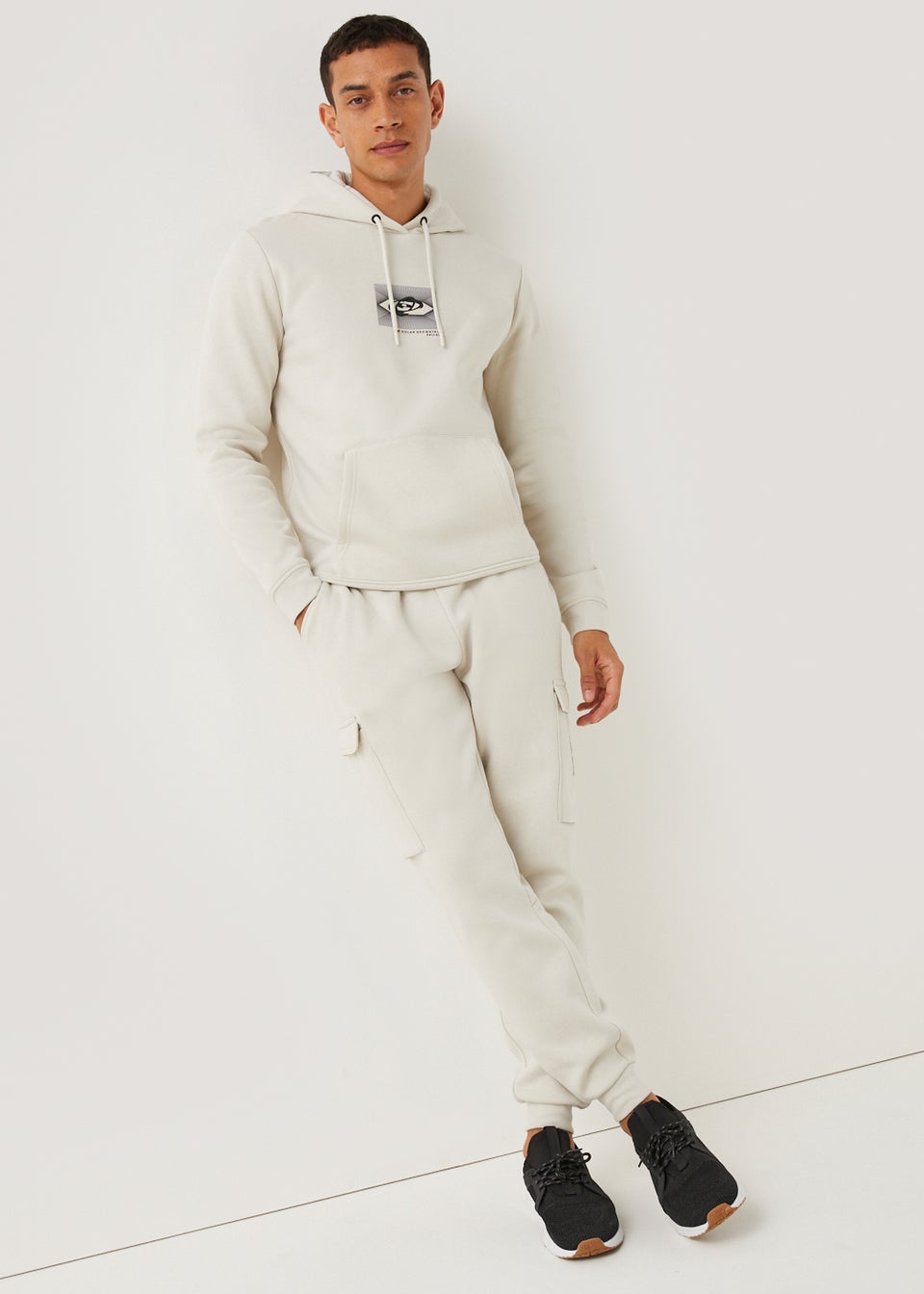 US Athletic Ecru Utility Joggers