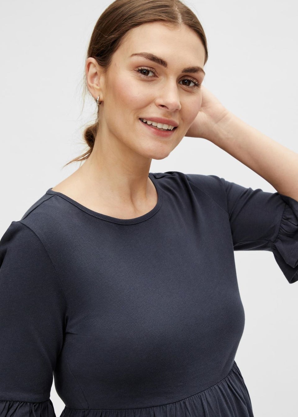 Mamalicious Maternity Hazel Navy Dress