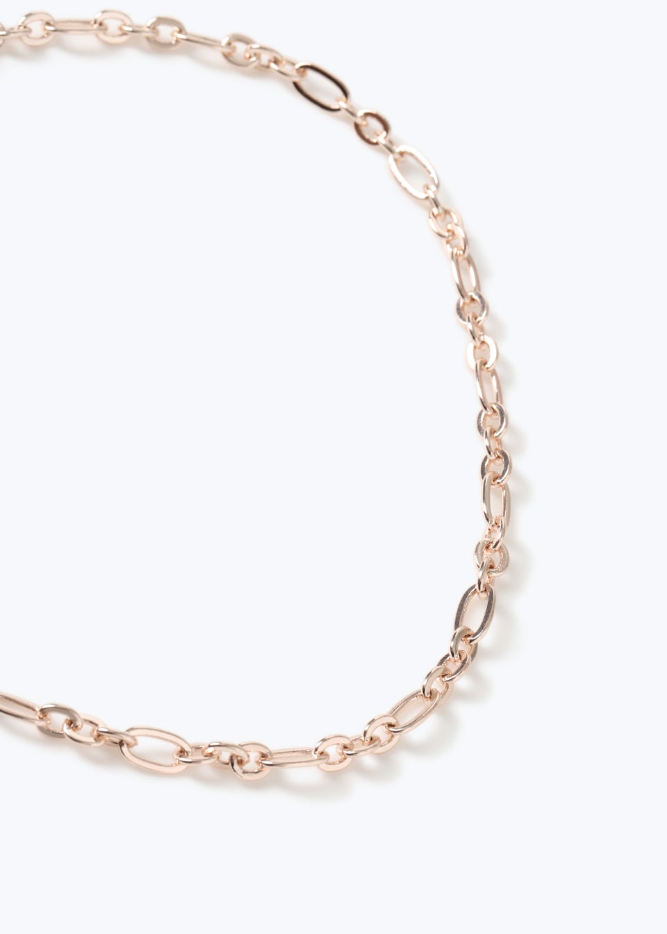Metallic Short Chain Necklace