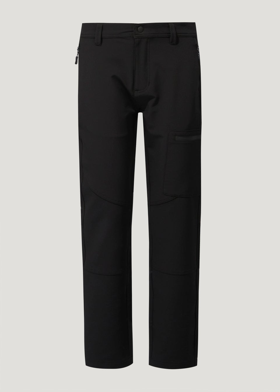 Black Fleece Lined Trek Trousers