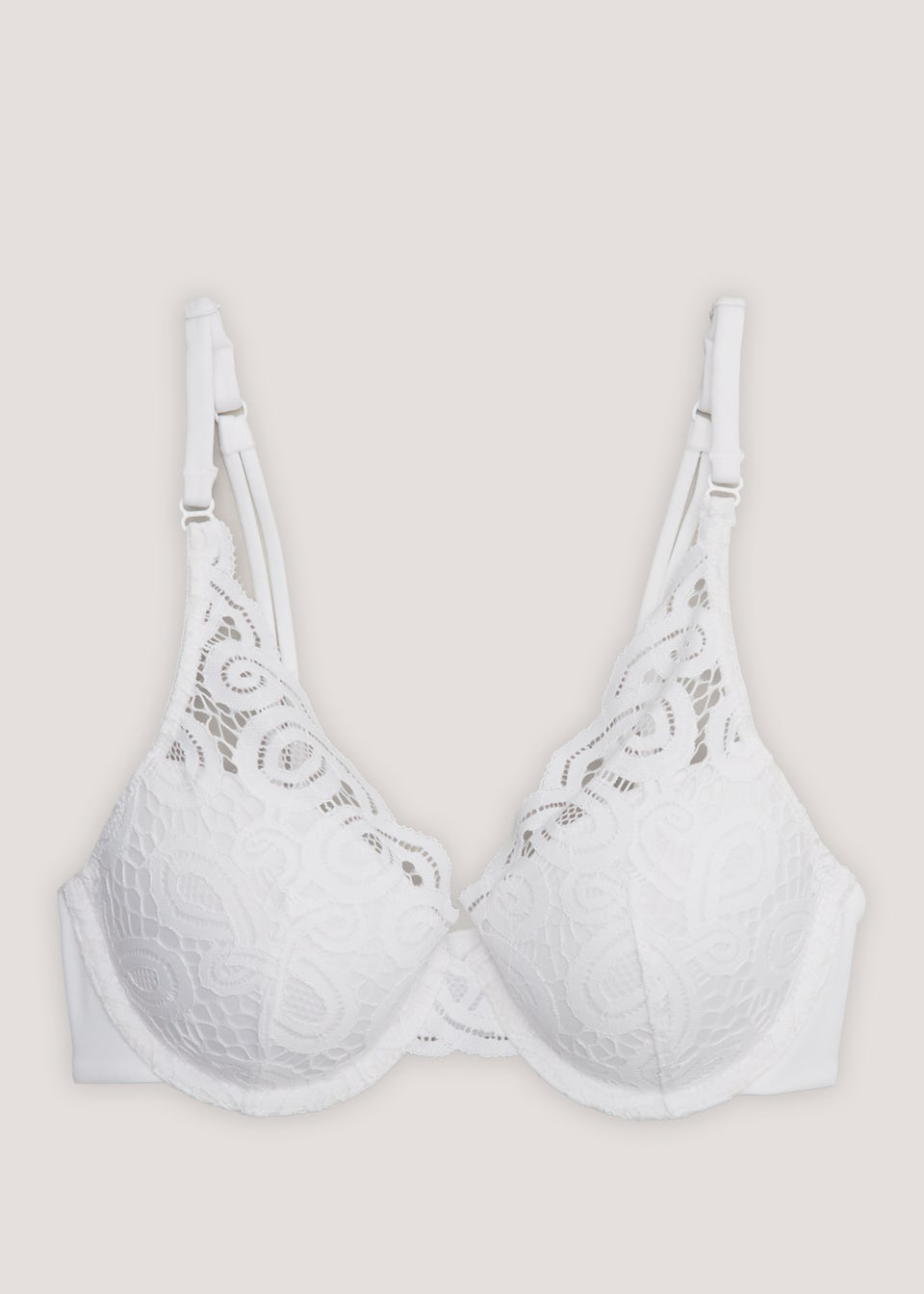 White Lace High Apex Bra