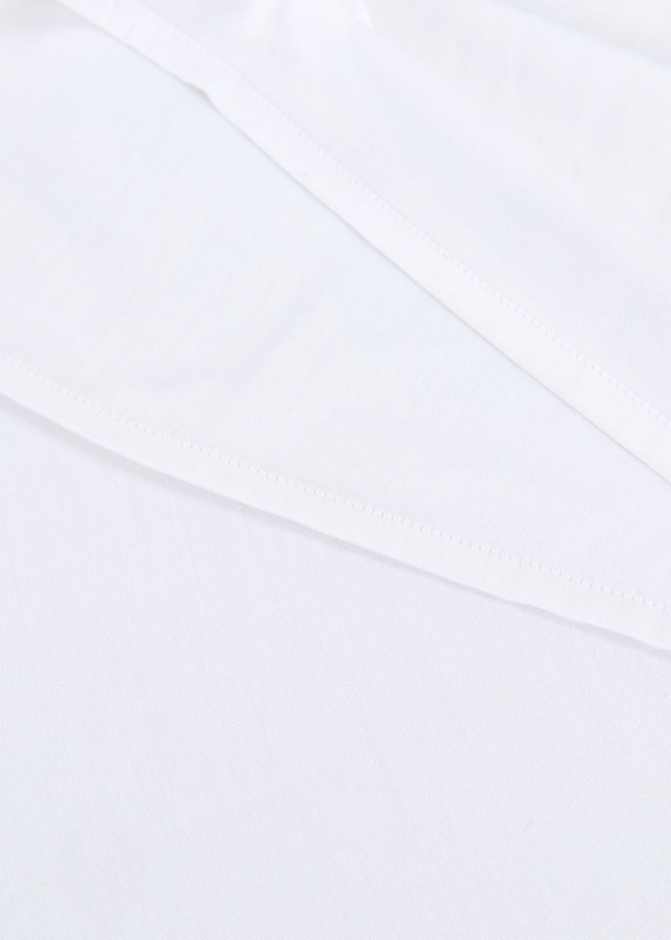 White 100% Cotton Flat Bed Sheet