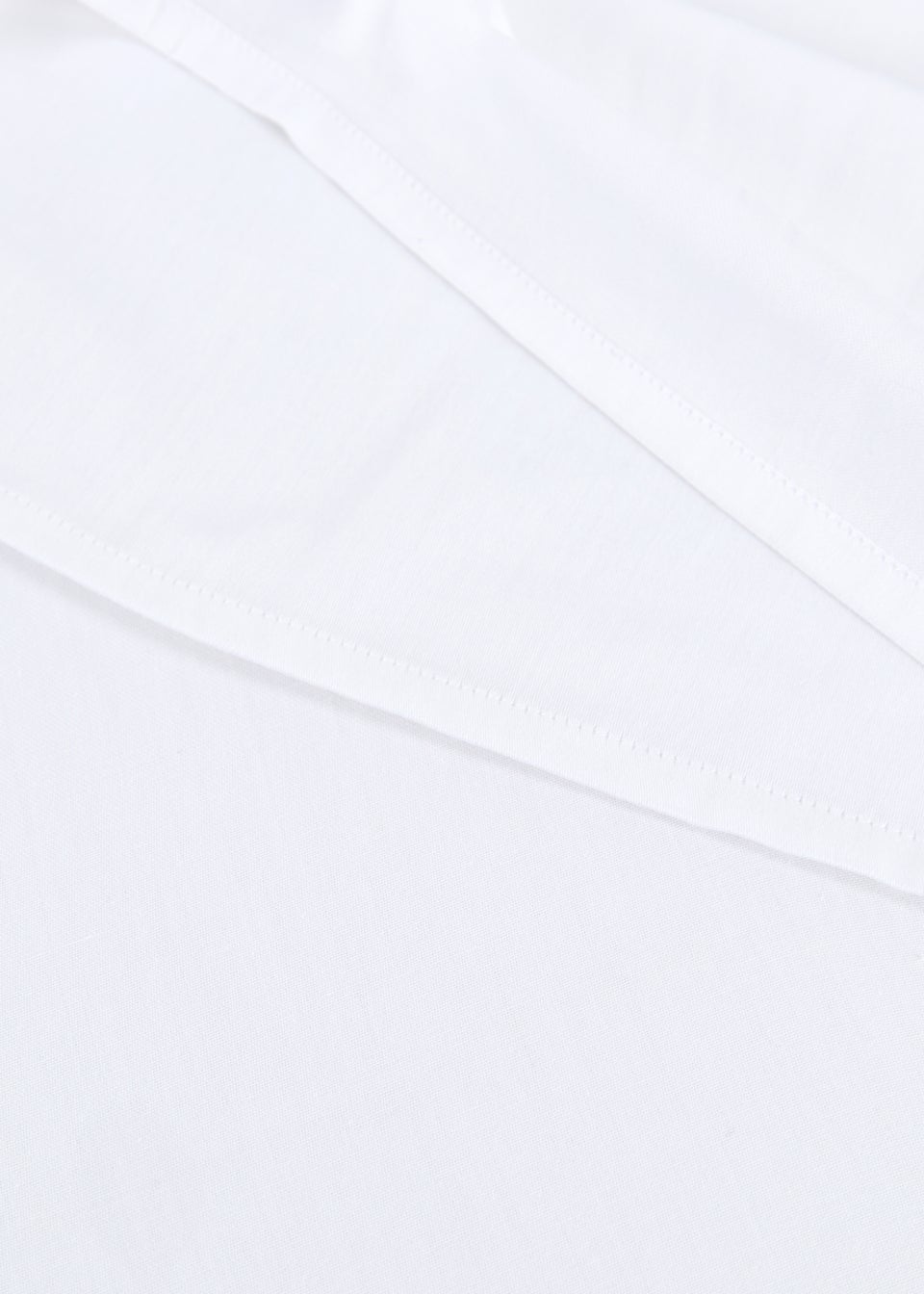 White 100% Oxford Cotton Pillowcase Pair (200 Thread Count) - Matalan