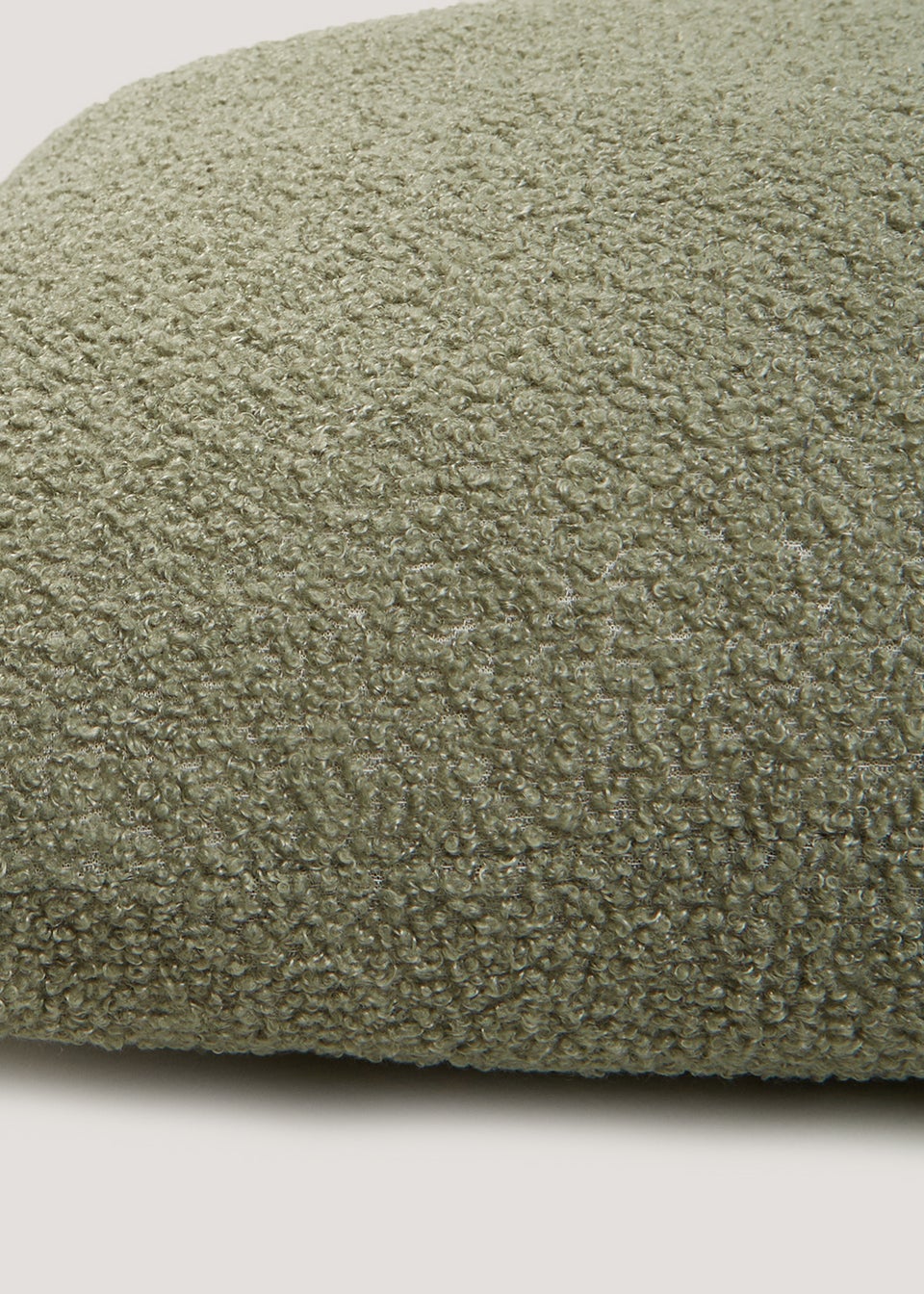 Green Boucle Cushion (43cm x 43cm)