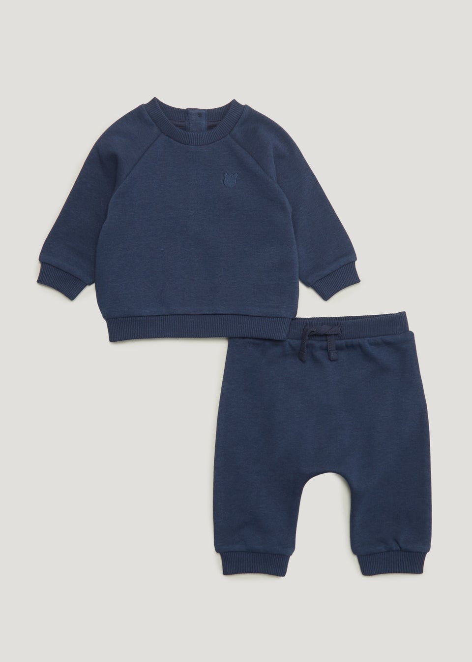 Baby Navy Sweatshirt & Joggers Set (Newborn-23mths)