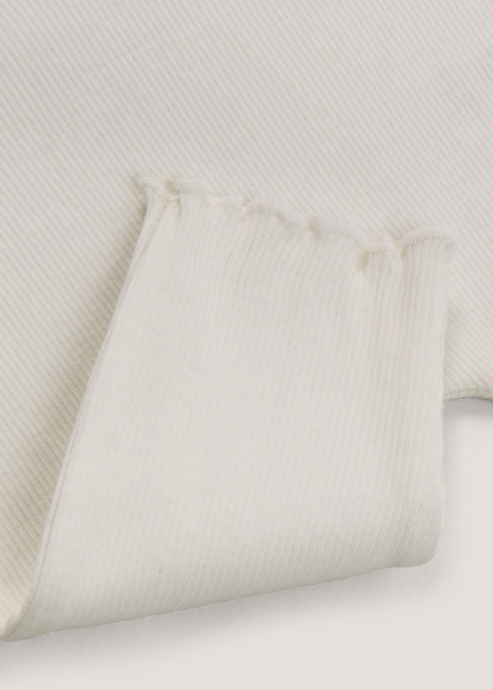 Baby Cream Ribbed Leggings (Newborn-23mths)