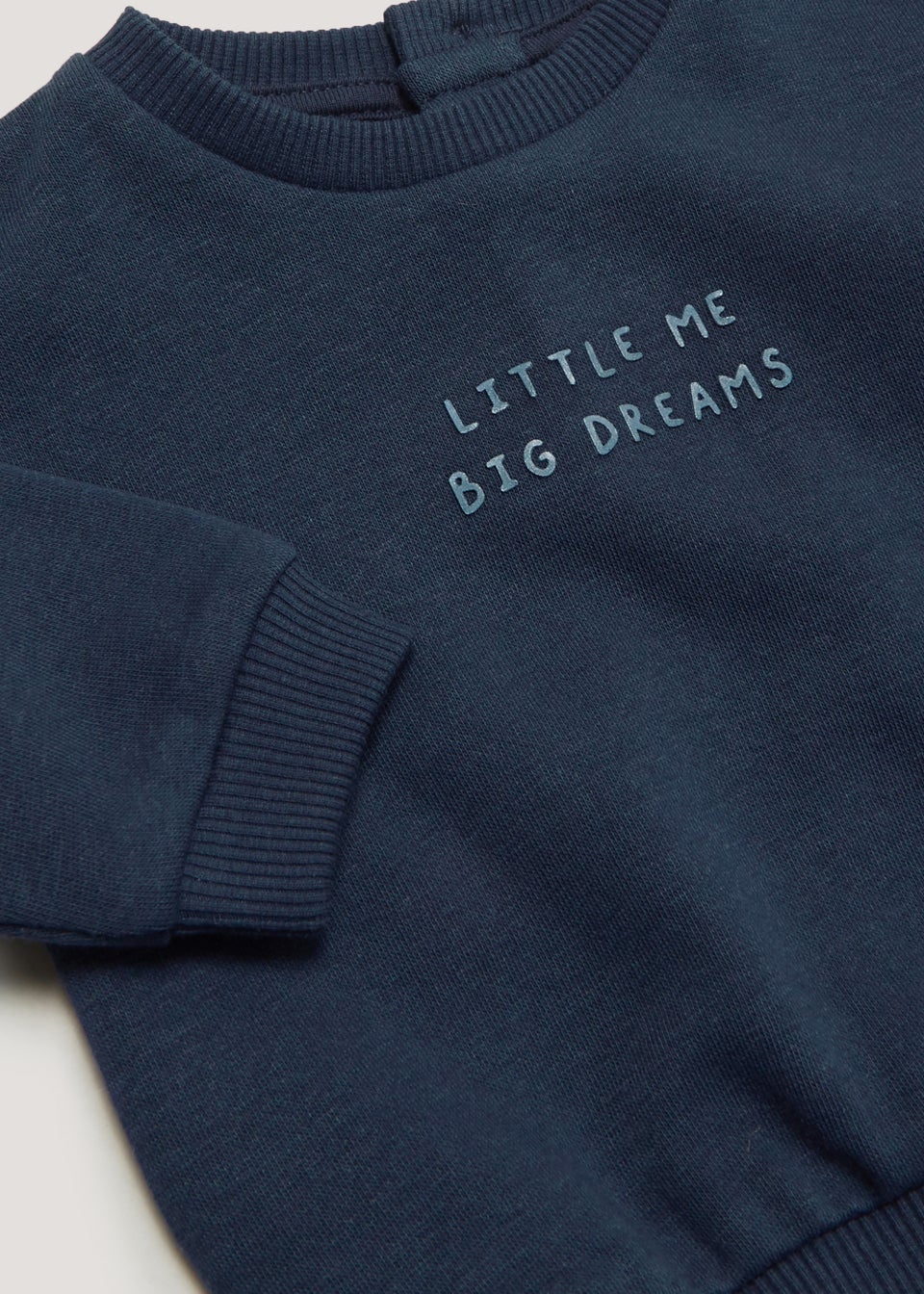 Baby Blue Dream Slogan Sweatshirt (Newborn-23mths)