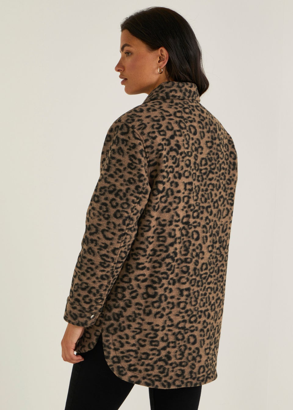 Leopard print shacket on sale