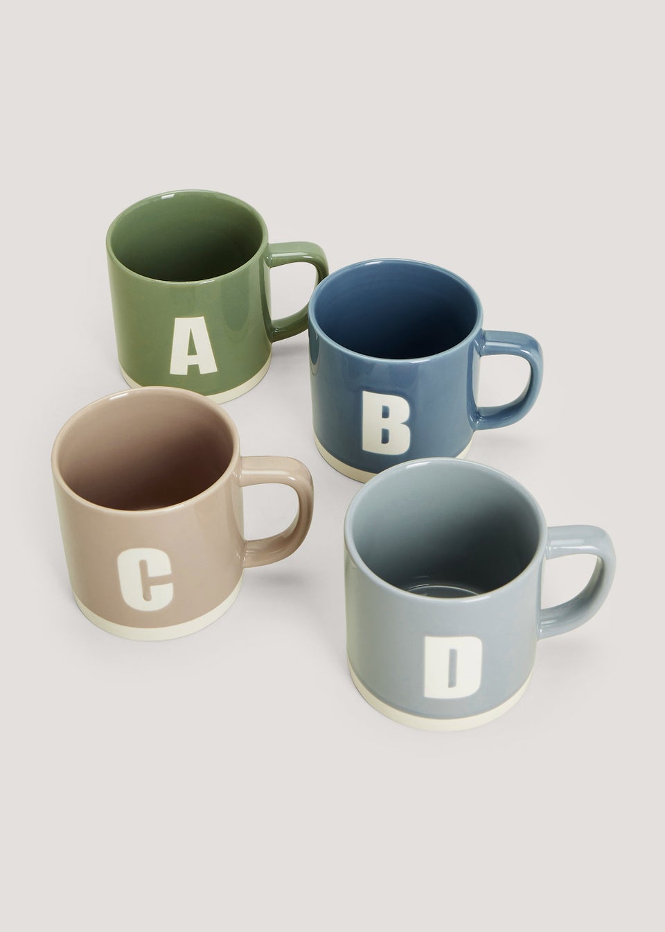 Alphabet Mugs (9cm x 9cm)