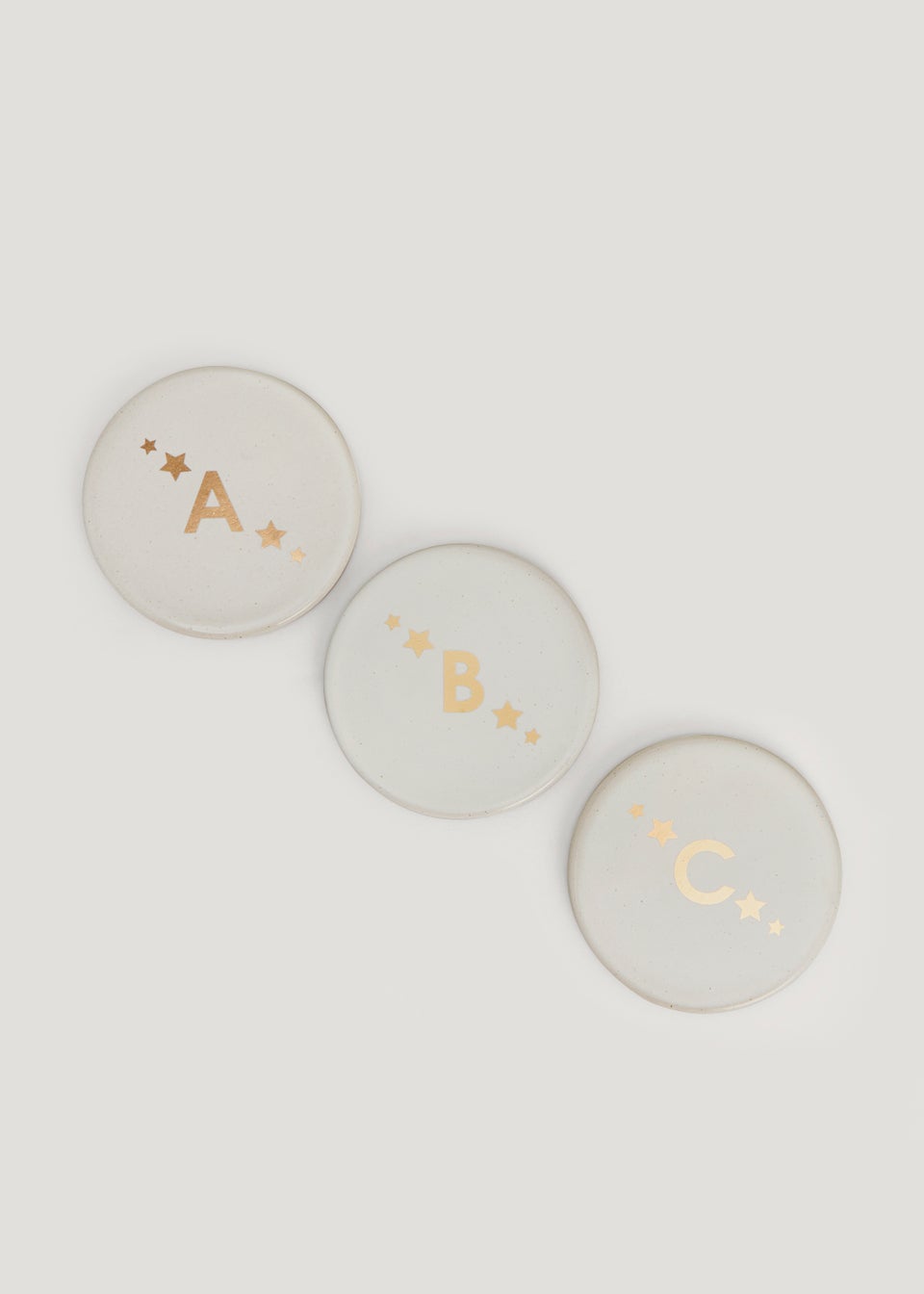 Alphabet Star Coaster (10cm)