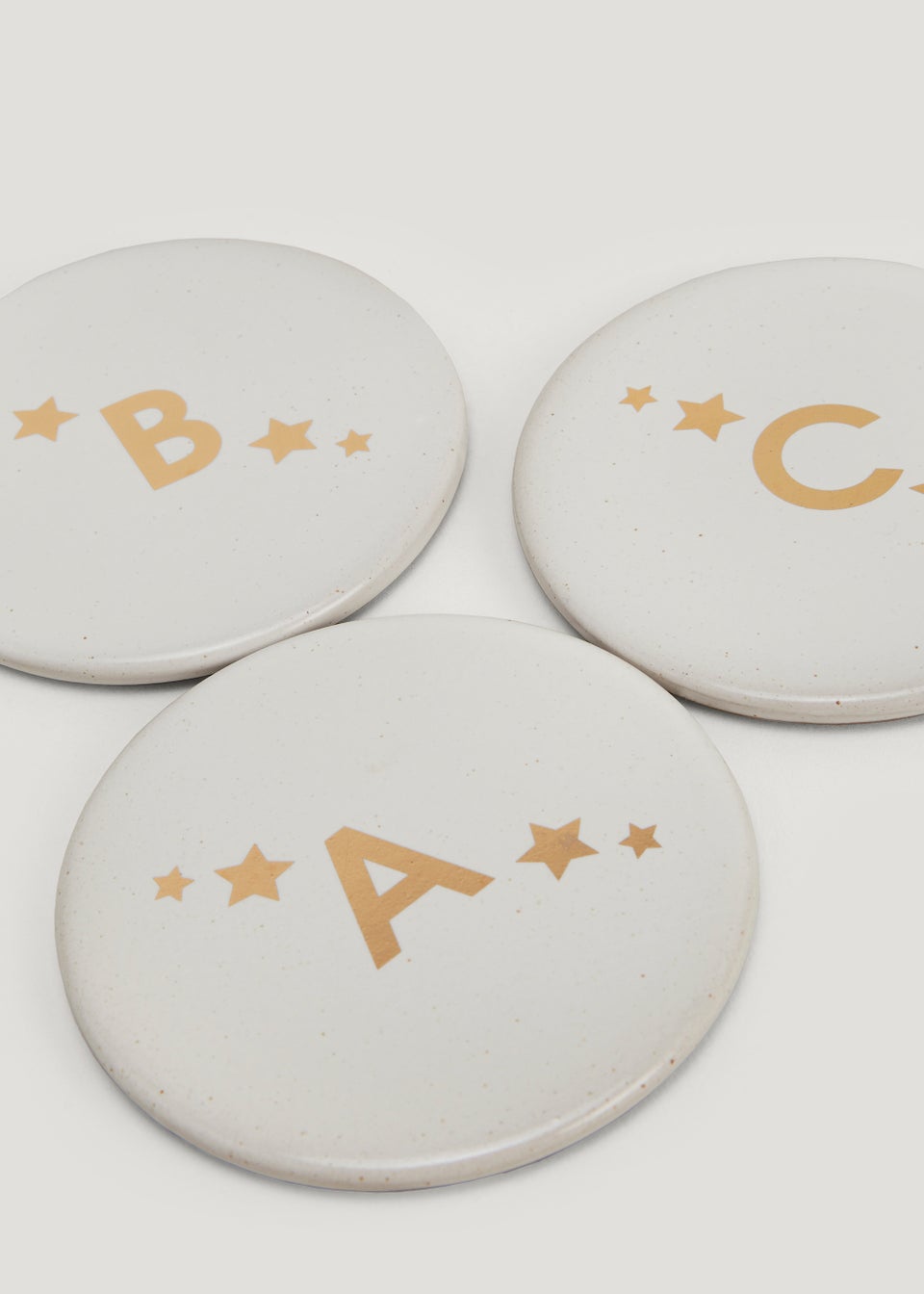Alphabet Star Coaster (10cm)