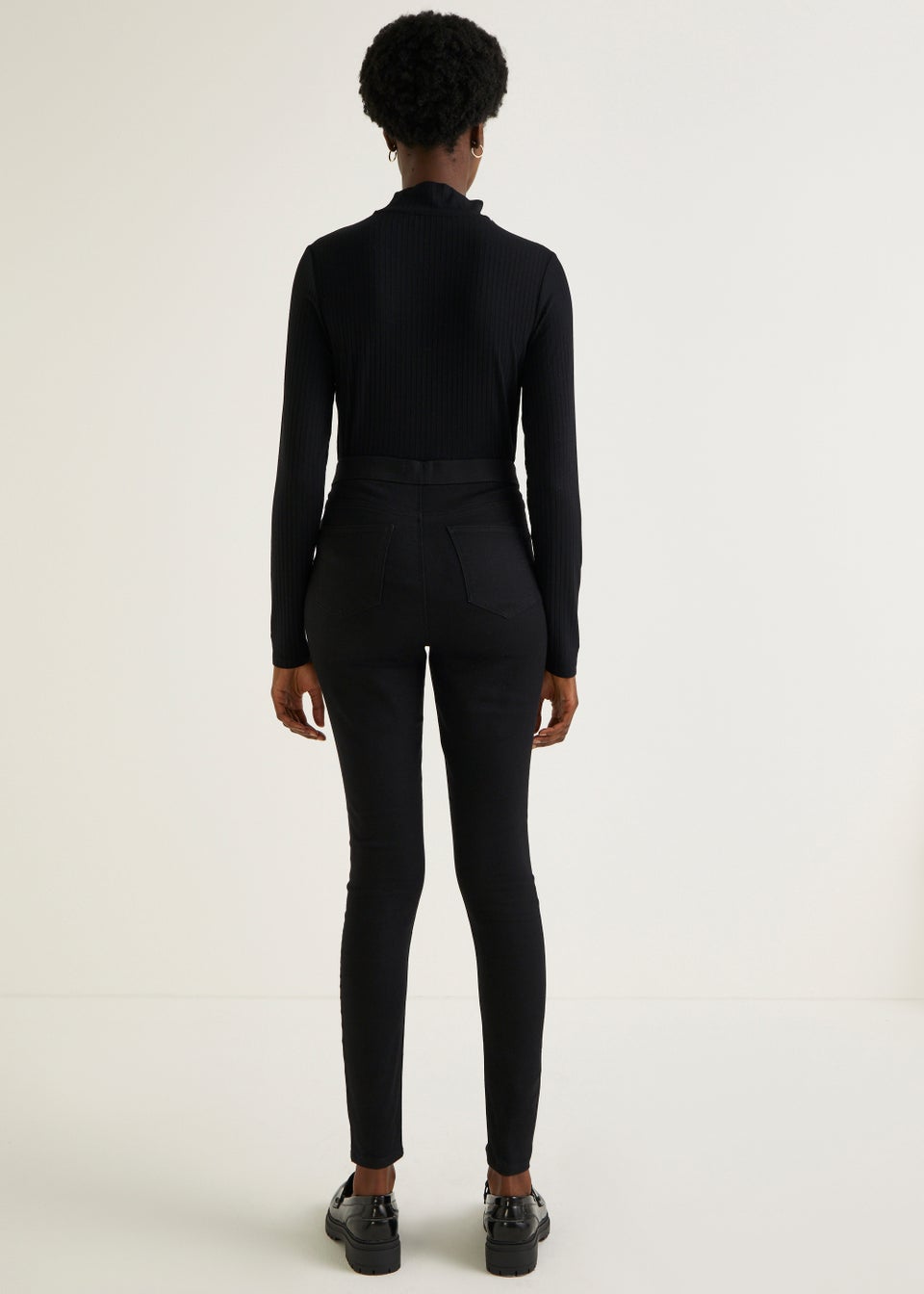 April Mid Wash Sparkle Super Skinny Jeans