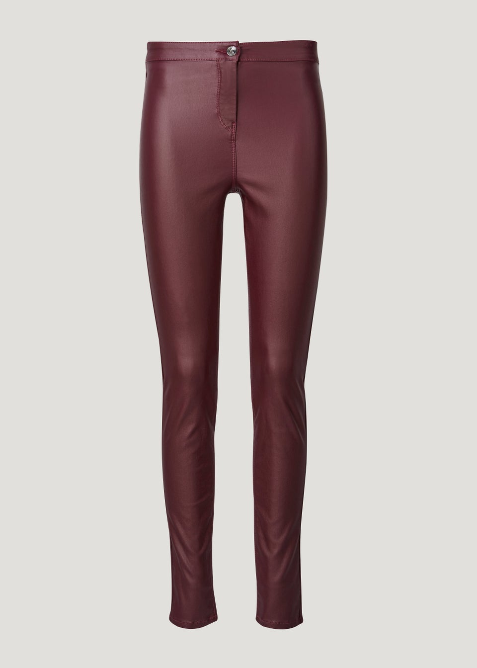 Jessie Wine Coated High Waisted Jeans Matalan