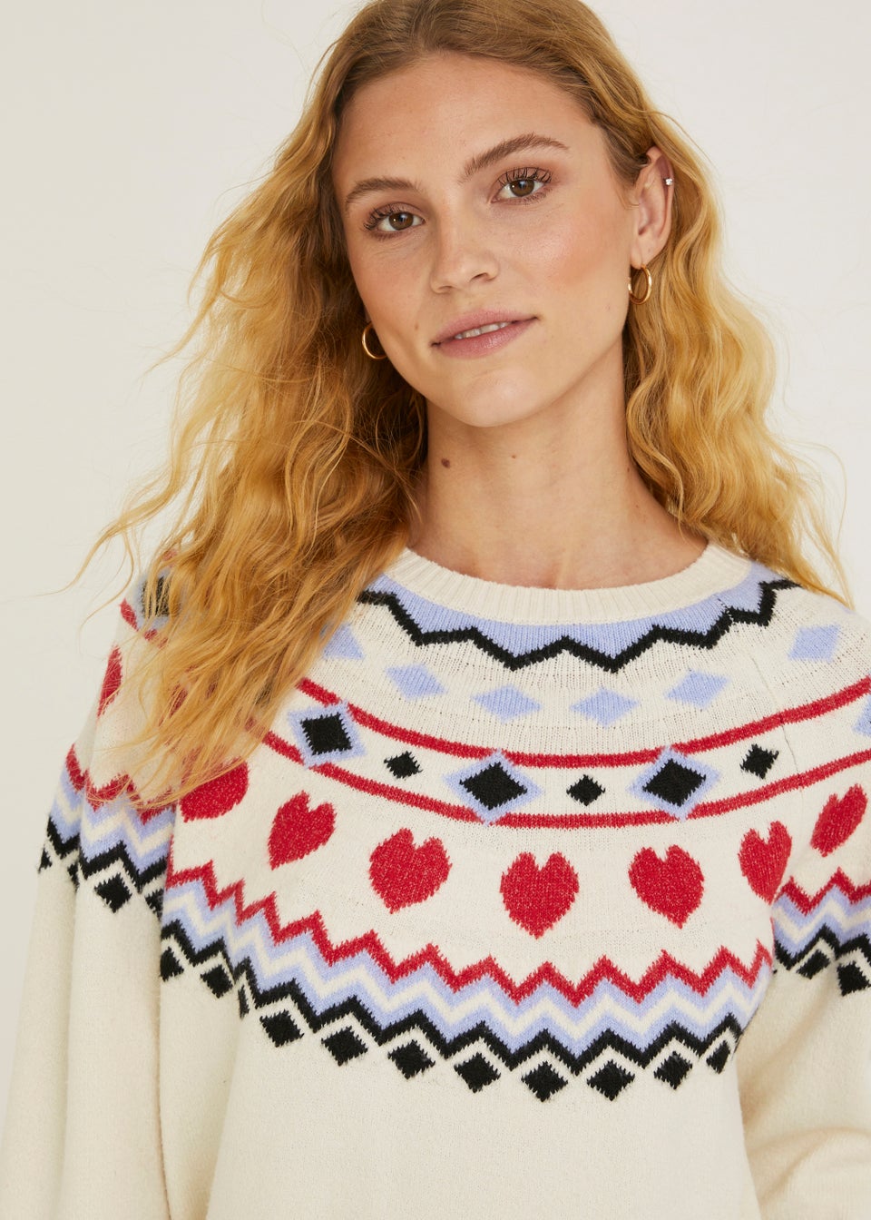Fair isle ladies hotsell jumpers at matalan