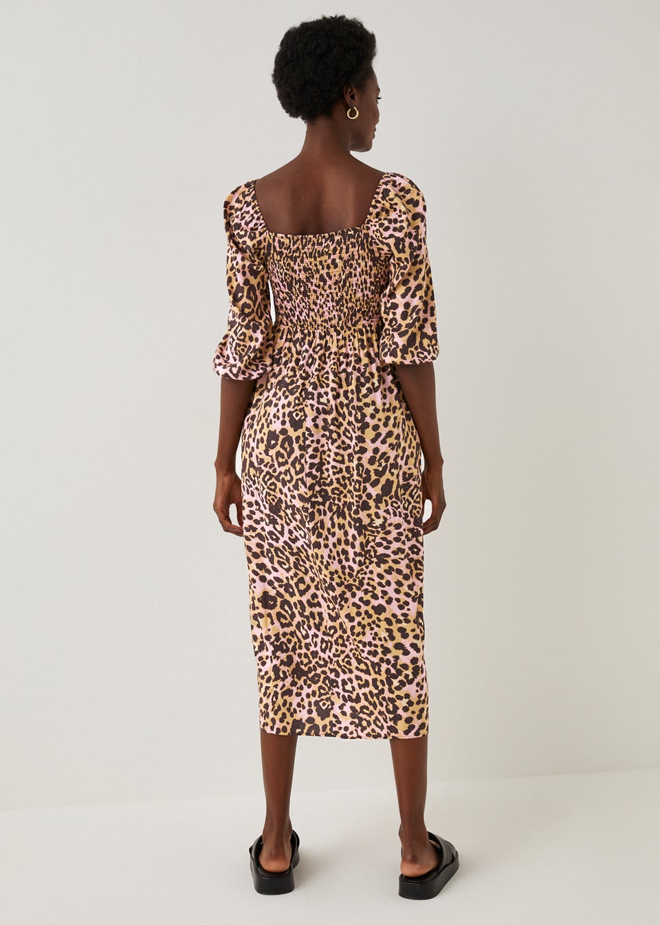 Matalan leopard print dress hotsell