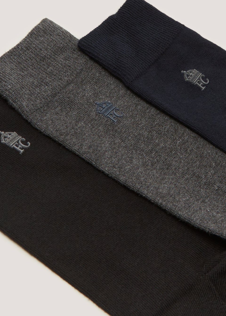 3 Pack French Connection Ankle Socks