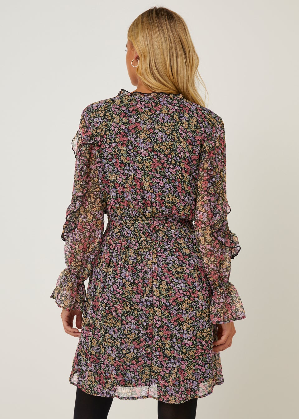 JDY Berry Floral Print Dress