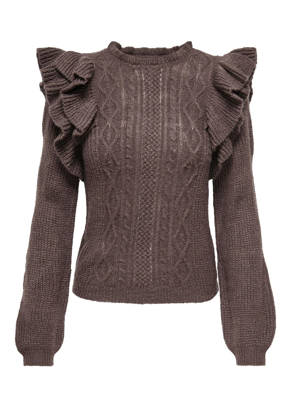 JDY France Brown Jumper