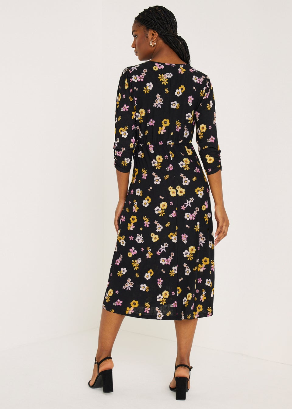 JDY Svan Black Dress Matalan