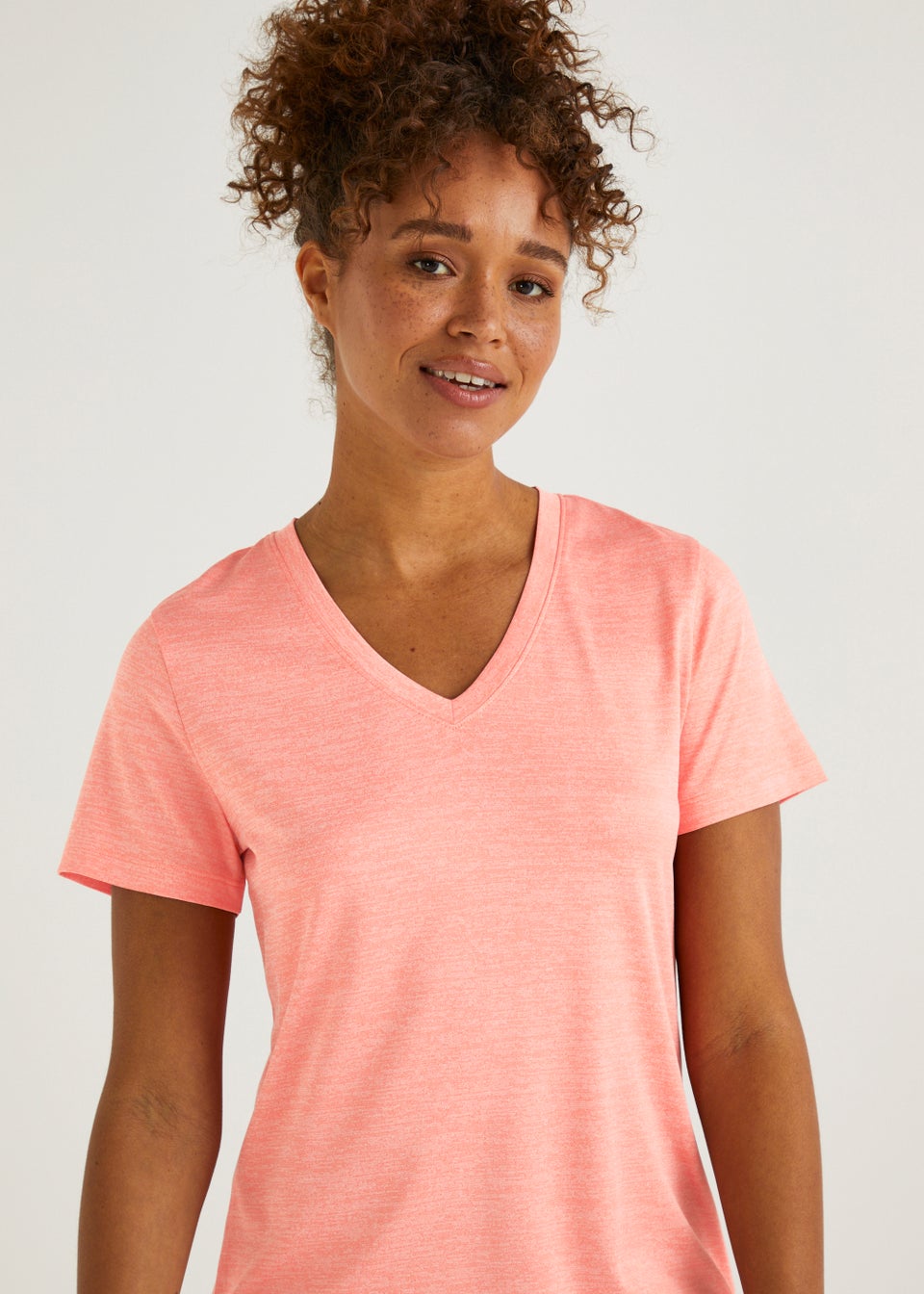 Souluxe Orange Sports T-Shirt