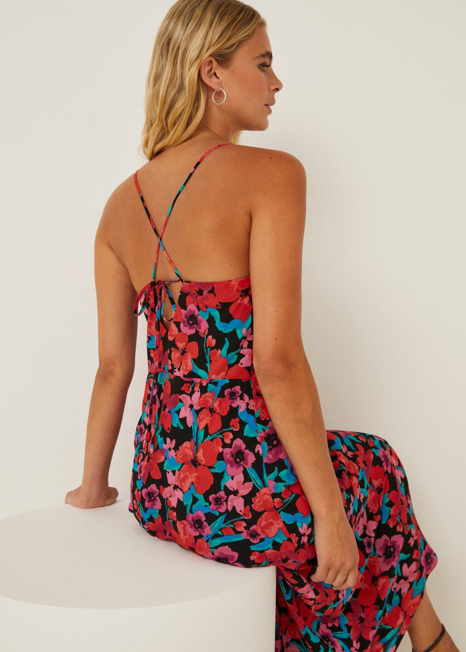 Be Beau Floral Midi Dress