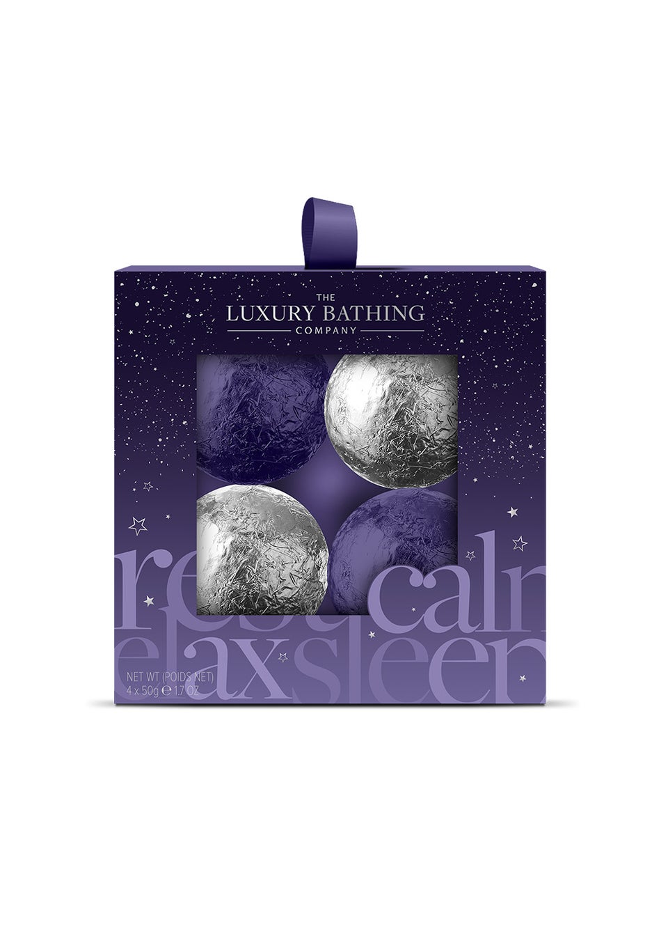 Luxury Bathing Company Sleep Easy 4 Bath Fizzer Set