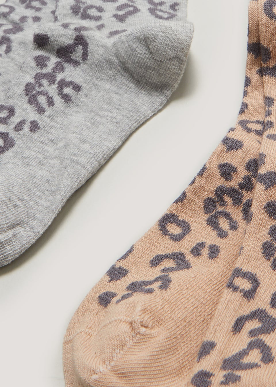 Girls 2 Pack Leopard Print Tights (2-9yrs)